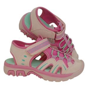 Lily & Dan Toddler Girls Sandals Pink Aqua Size 9/10